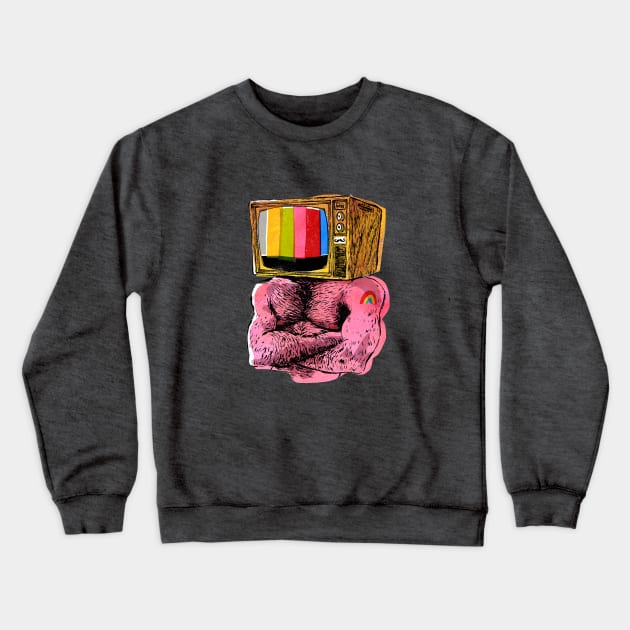 TV Buff Crewneck Sweatshirt by Gayest Episode Ever